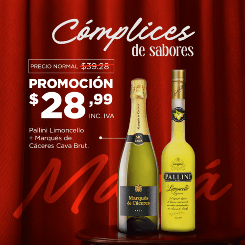 Pallini Limoncello & Marqués de Cáceres Cava Brut