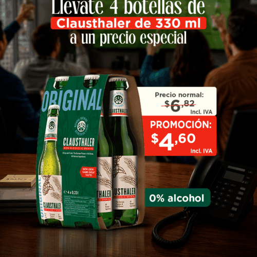 4 Pack Clasthauler Botella