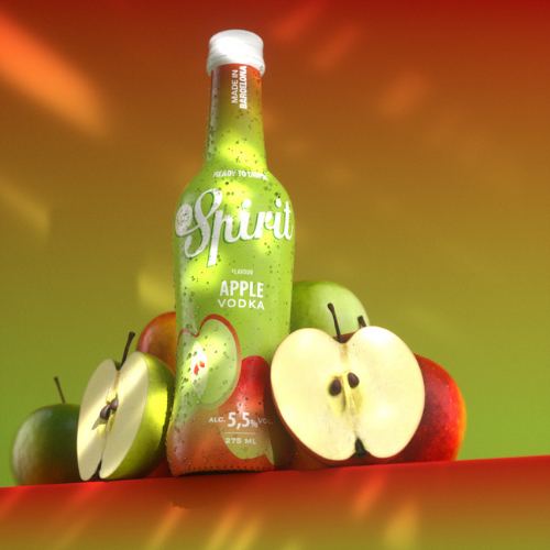 MG SPIRIT APPLE VODKA 275 ML