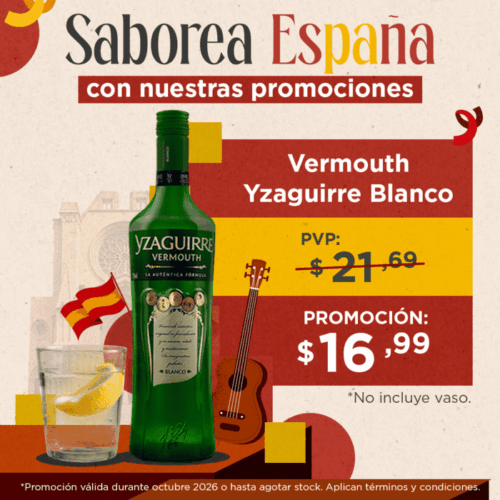 Vermouth Yzaguirre Blanco a Precio Especial